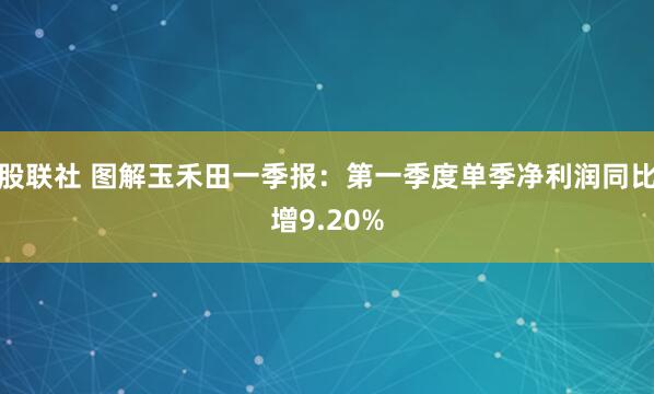 股联社 图解玉禾田一季报：第一季度单季净利润同比增9.20%